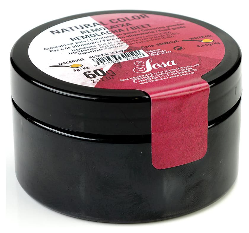 Colorant naturel rouge betterave en poudre