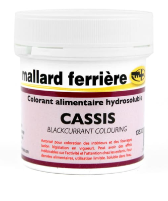 Colorant alimentaire en poudre cassis