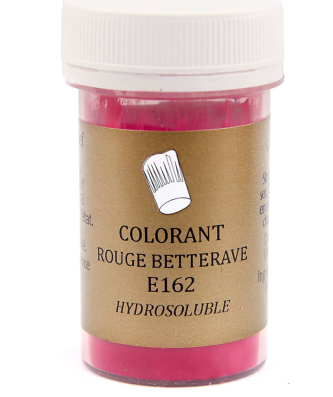 Colorant alimentaire en poudre rouge betterave