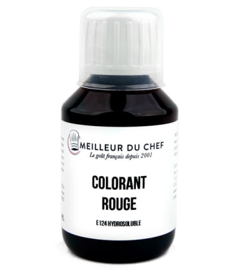 Colorant alimentaire liquide