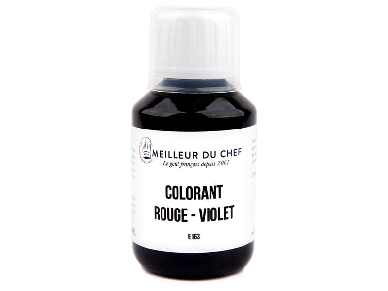 Colorant alimentaire liquide