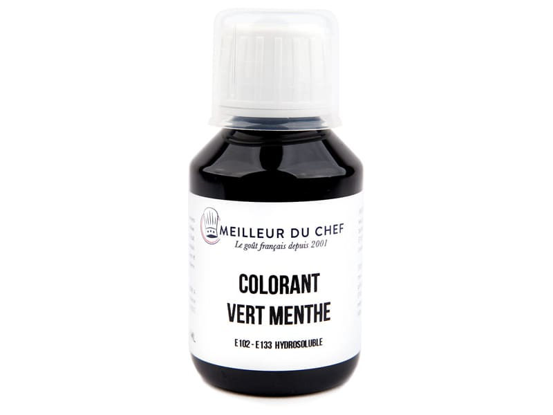 Colorant alimentaire liquide