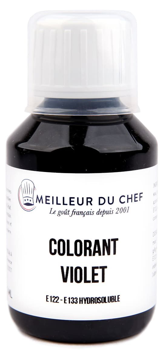 Colorant alimentaire liquide