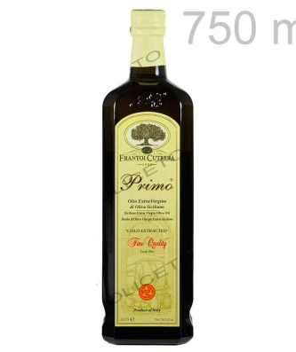 Huile d'olive de qualité supérieure Primo 750 ml de Tonda Iblea Olives - Cutrera