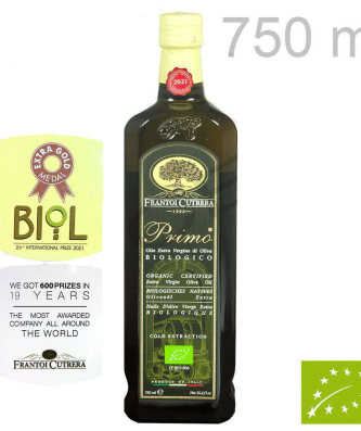Huile d'Olive Primo Biologique 750ml Extra Vierge Tonda Iblea - Frantoi Cutrera
