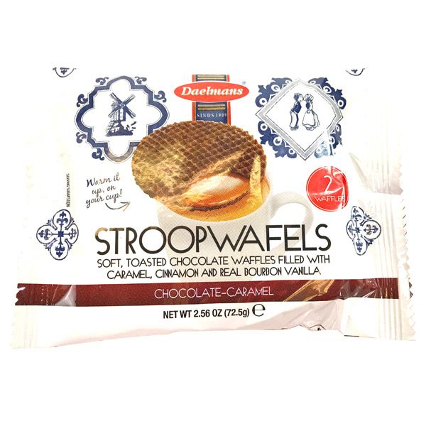Daelmans Chocolate Caramel Stroopwafel Duo Pack
