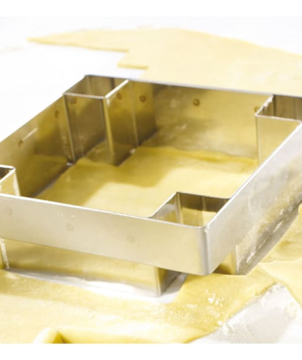 Découpoir pour carré à tarte