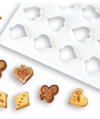 Plaque de découpoirs à biscuits