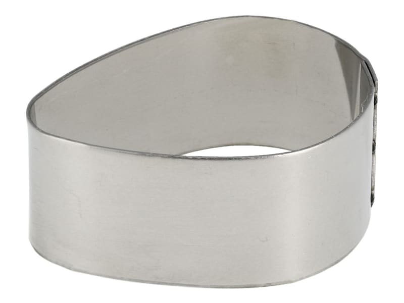 Découpoir inox pour cercle amande