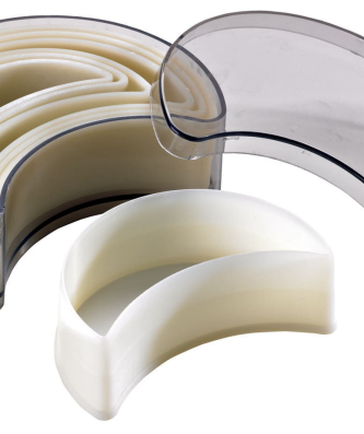 Emporte-pièce uni croissant