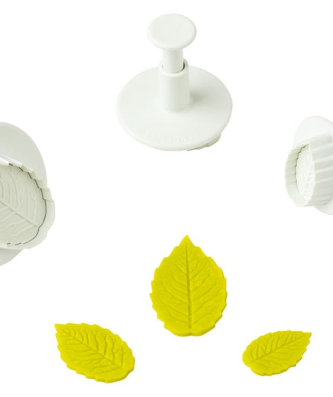 Emporte-piece feuille de rose