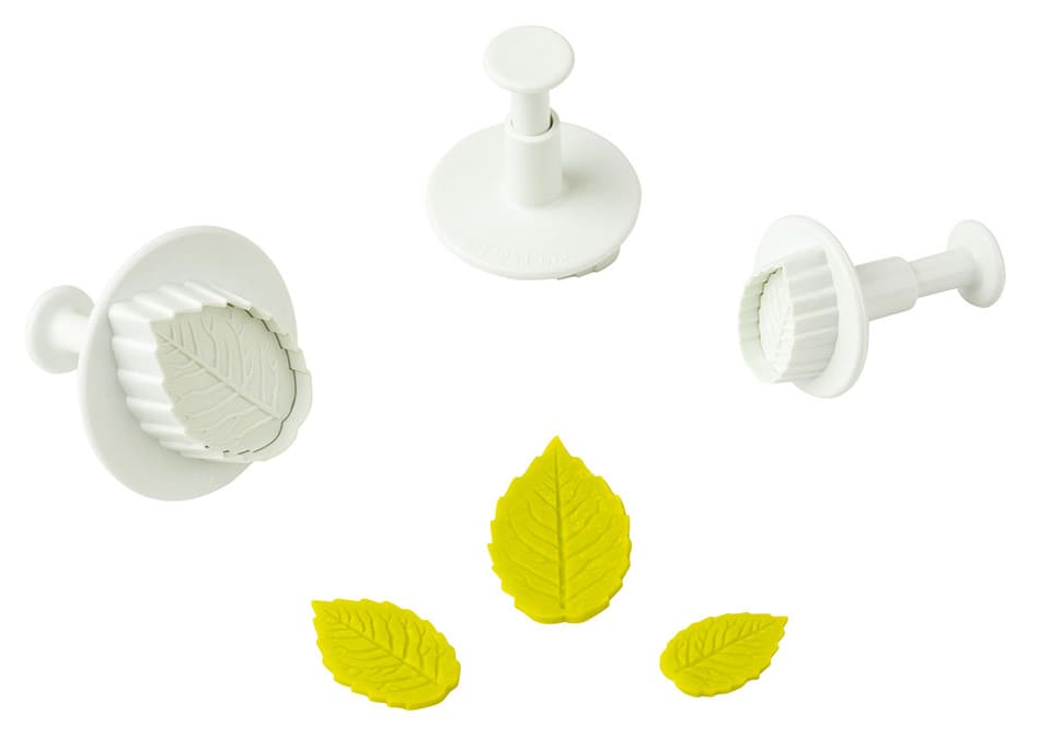 Emporte-piece feuille de rose