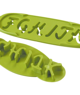 Emporte-piece avec éjecteurs lettres