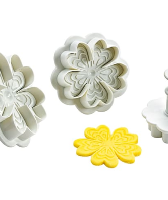 Emporte-piece églantine à poussoir