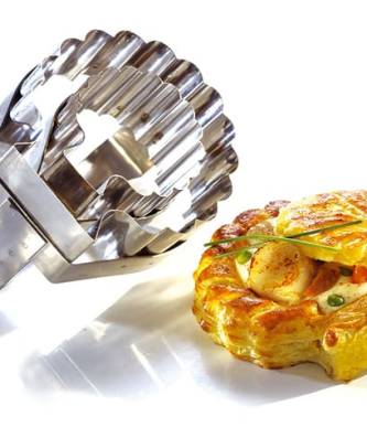 Découpoir Saint-Jacques double à poignée