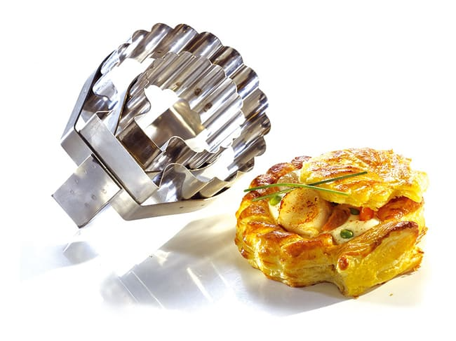 Découpoir Saint-Jacques double à poignée