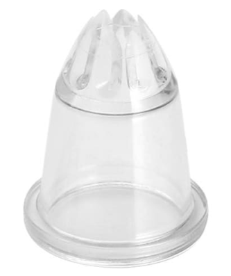 Douilles cannelées à 6 dents