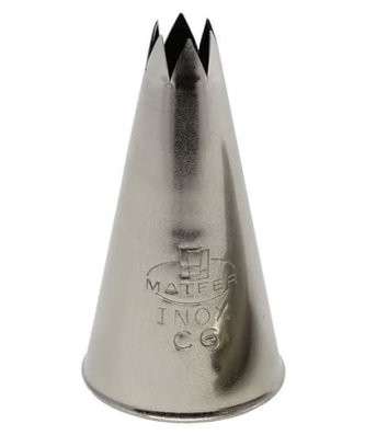 Douille cannelée en inox