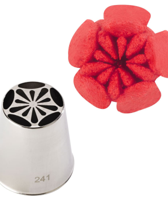 Douille à pâtisserie décor fleur