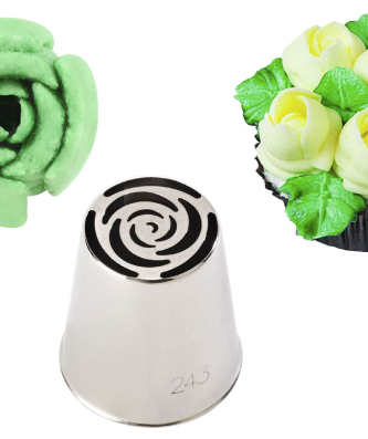 Douille à pâtisserie décor fleur