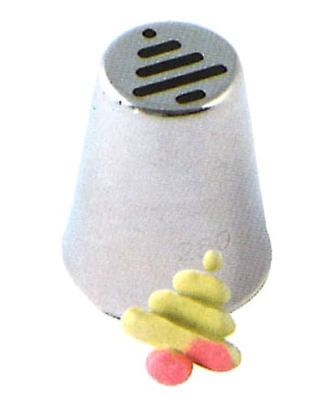 Douille inox décor bx0250