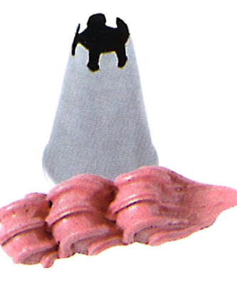 Douille inox décor bx0044