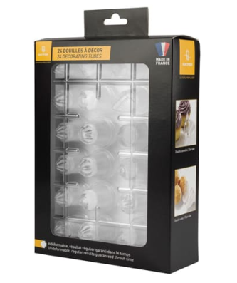 Douilles à décor du pâtissier (x 24)