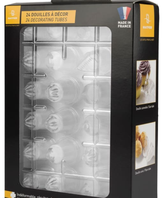 Douilles à pâtisserie interchangeables (x 10)