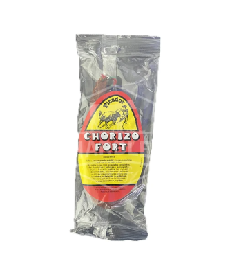 Chorizo fort en fer à cheval 200 gr.