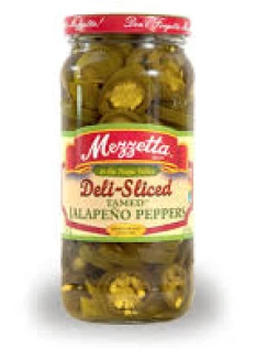 Sliced Tamed Jalapeno peppers