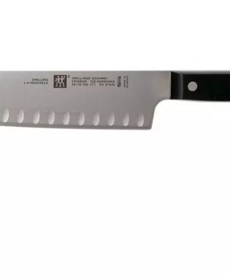 Zwilling Gourmet couteau santoku tranchant creux 18 cm, 36118-181-0