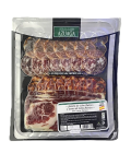 Assortiment de chorizo, lomo, saucisson et jambon ibérique 140 gr.