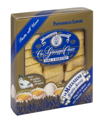 le MATASSINE all’UOVO 250 g. N°16 PAPPARDELLE LARGHE