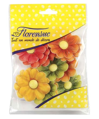 Gerbera imprimé (x 12)