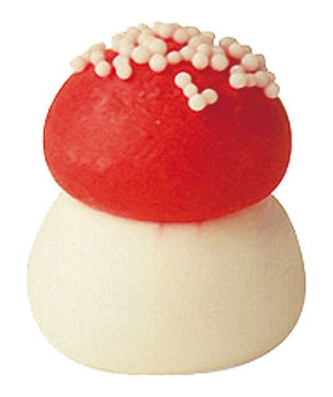 Champignons rouges en sucre