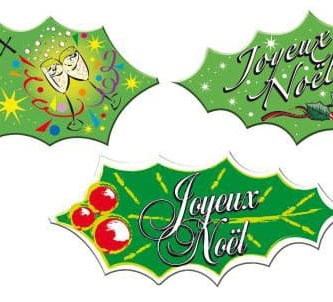 Feuille de houx en azyme (x 24)