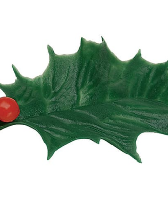 Feuilles de houx vert simple (x 144)