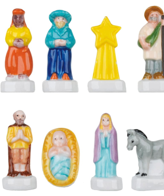 Fèves - Crèche santons tradition