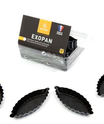 Moule barquette cannelée