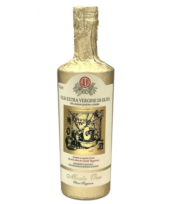 Huile d'olive vierge extra non filtrée Mosto Oro d'olives Taggiasca 500 ml - Calvi