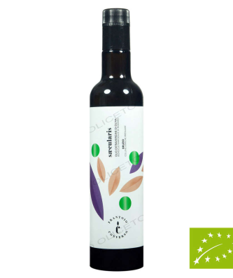 Saecularis Dolce Rossano Huile d'olive extra vierge biologique Bouteille de 500 ml - Frantoio Converso