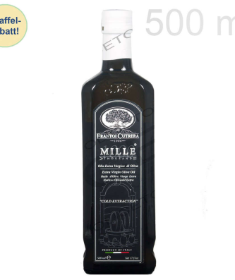 MILLE 1000 Polyphénols Huile d'Olive Extra Vierge 500 ml - Cutrera