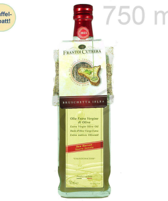 Frescolio 2022/23 Olio Novello Fresco di Frantoio frisches Olivenöl 750 ml - Cutrera