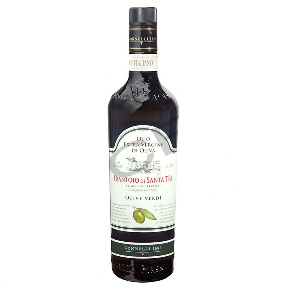 Olive verdi 500 ml d'huile d'olive Thé Frantoio di Santa - Gonnelli 1585