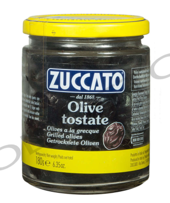 Olives noires séchées - Olive verte tostate 180 g - Zuccato
