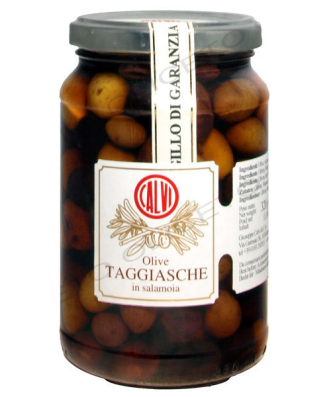 Olive Taggiasche 360/220 g à Salamoia - Olio Calvi