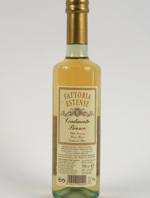 Vinaigre de Vin au Moût de Raisin Concentré - Condiment Blanc