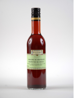 Vinaigre de Vin Rouge Aromatisé au Cassis