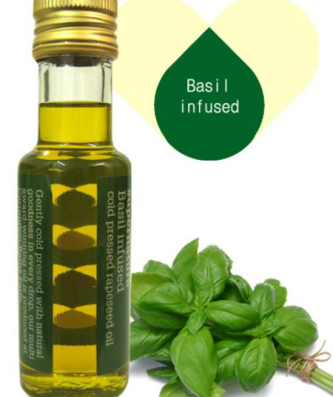 Supernature Basil Infused Rapeseed Oil 100ml