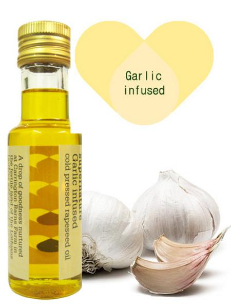 Supernature Huile de Colza Infusée à l'Ail 100ml